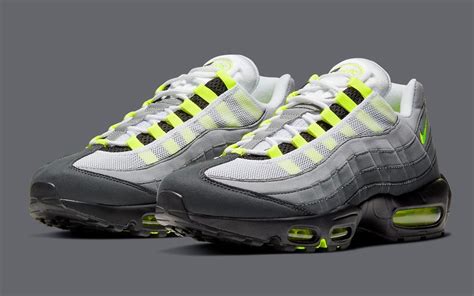 nike air max weiß neon gelb barcode|nike 95 og neon 2020.